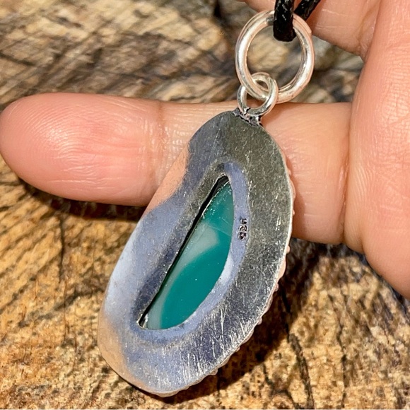 Green Botswana Pendant 2” - Picture 11 of 15